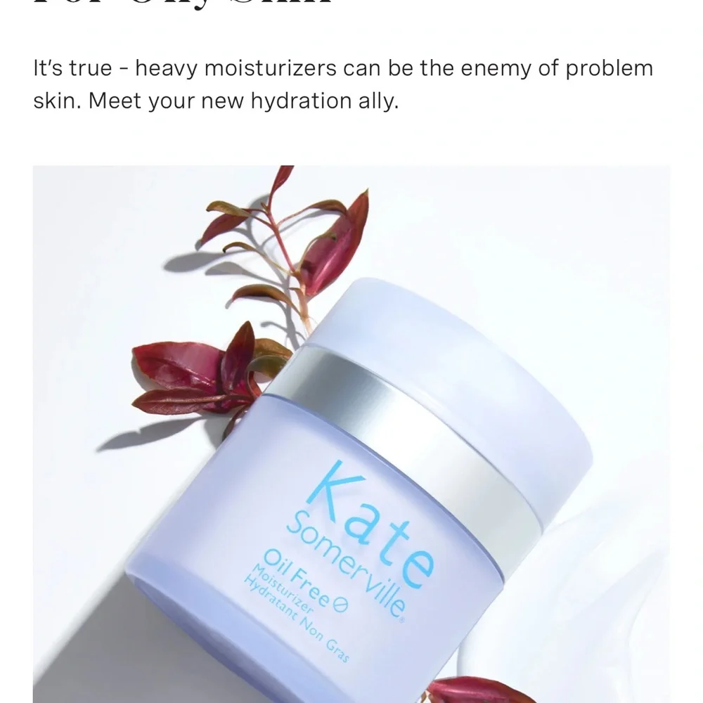 Kate Somerville Oil Free Moisturizer 1.7oz NIB